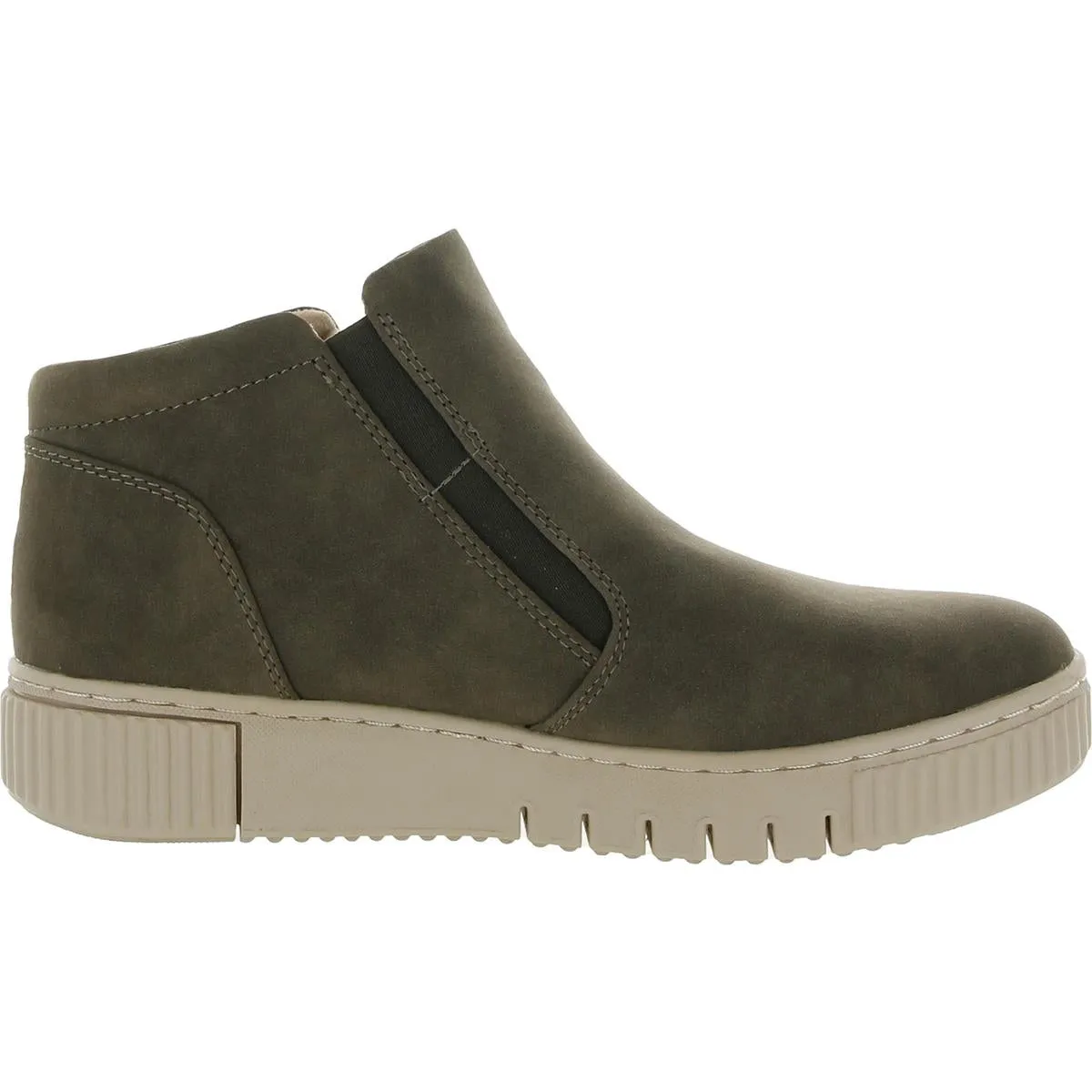 Turner Mid Womens Faux Leather Comfort Booties
