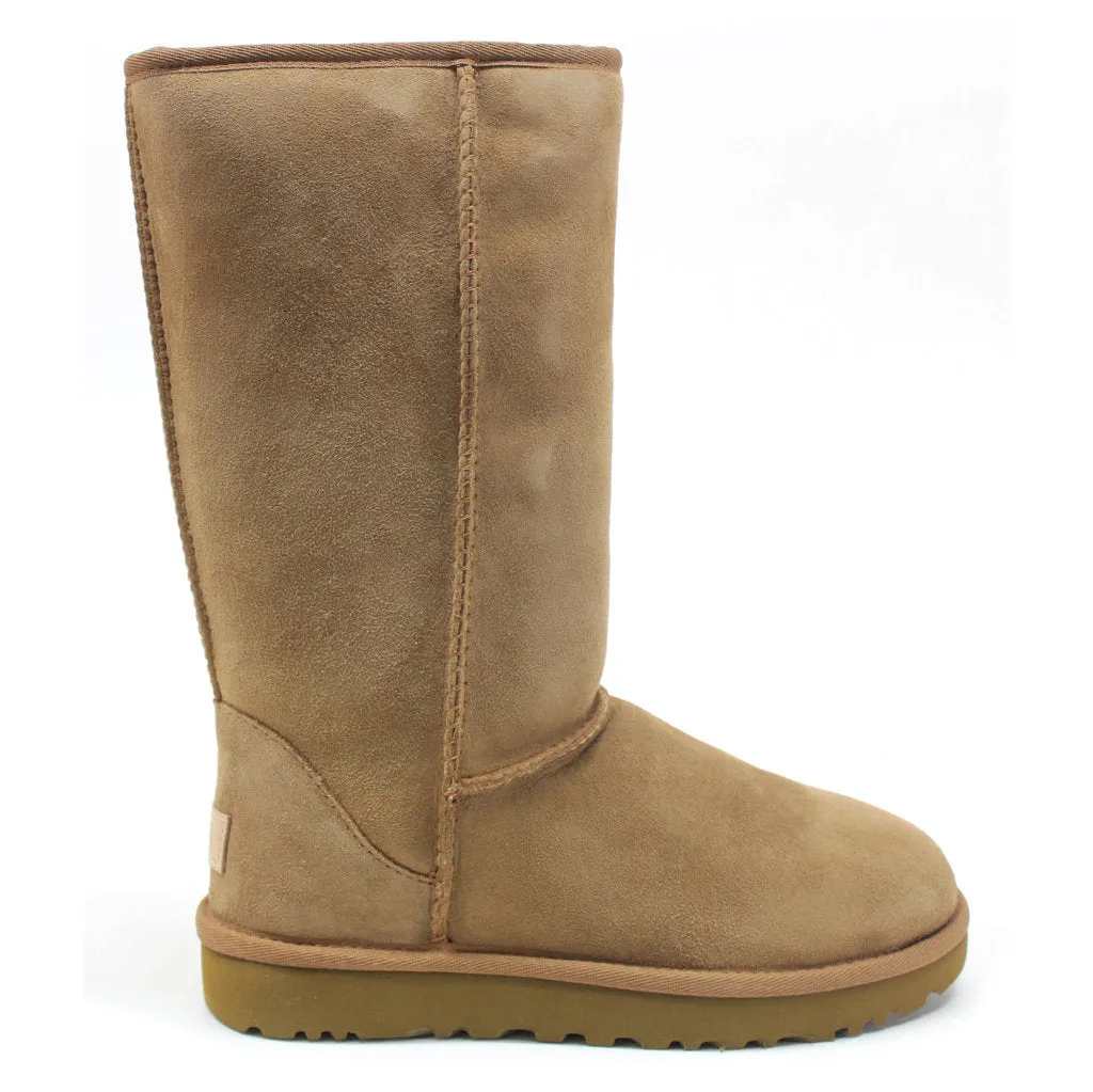 Ugg Classic Tall II Suede Sheepskin Women's Calf Length Snow Boots