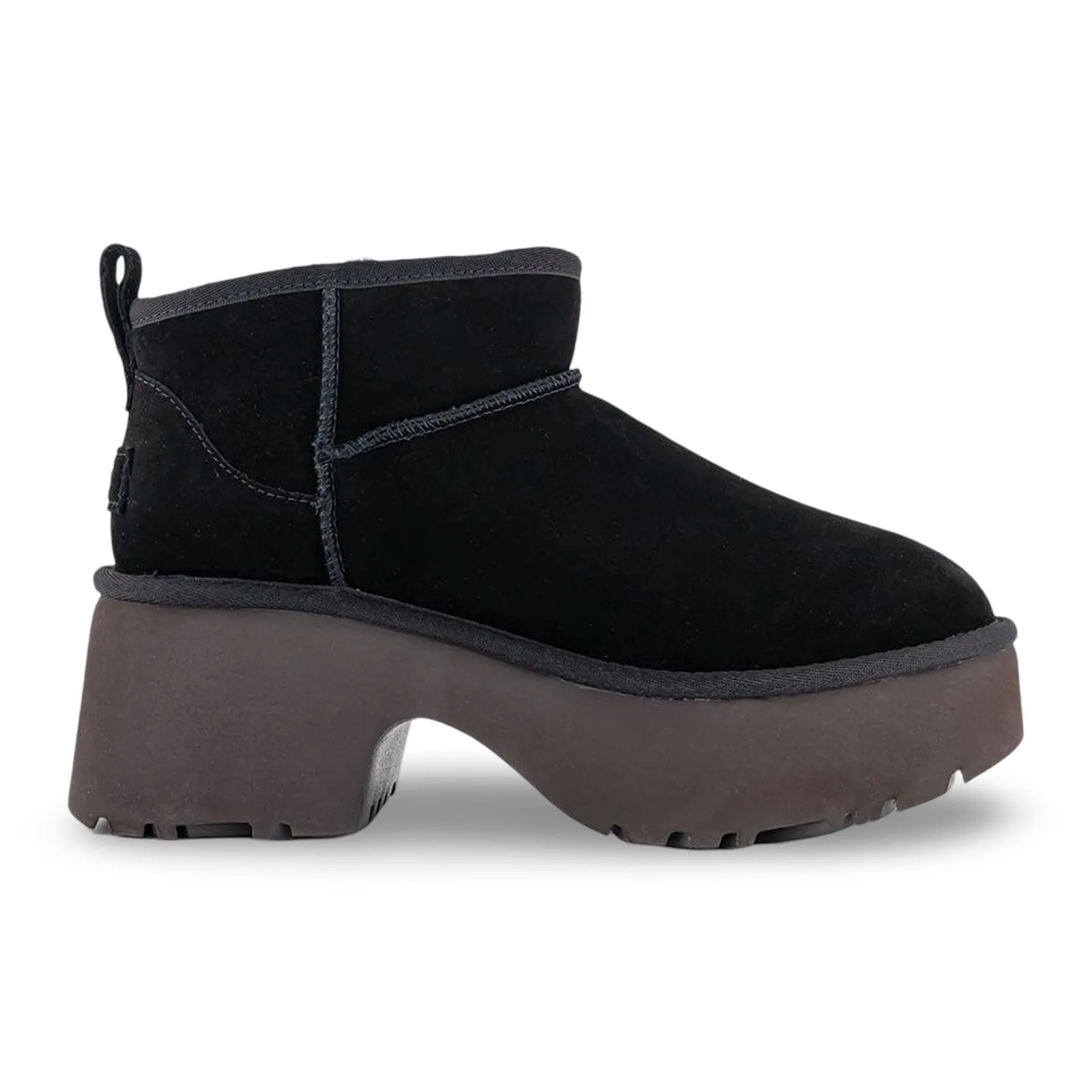 Ugg Classic Ultra Mini New Heights Suede Women's Ankle Boots