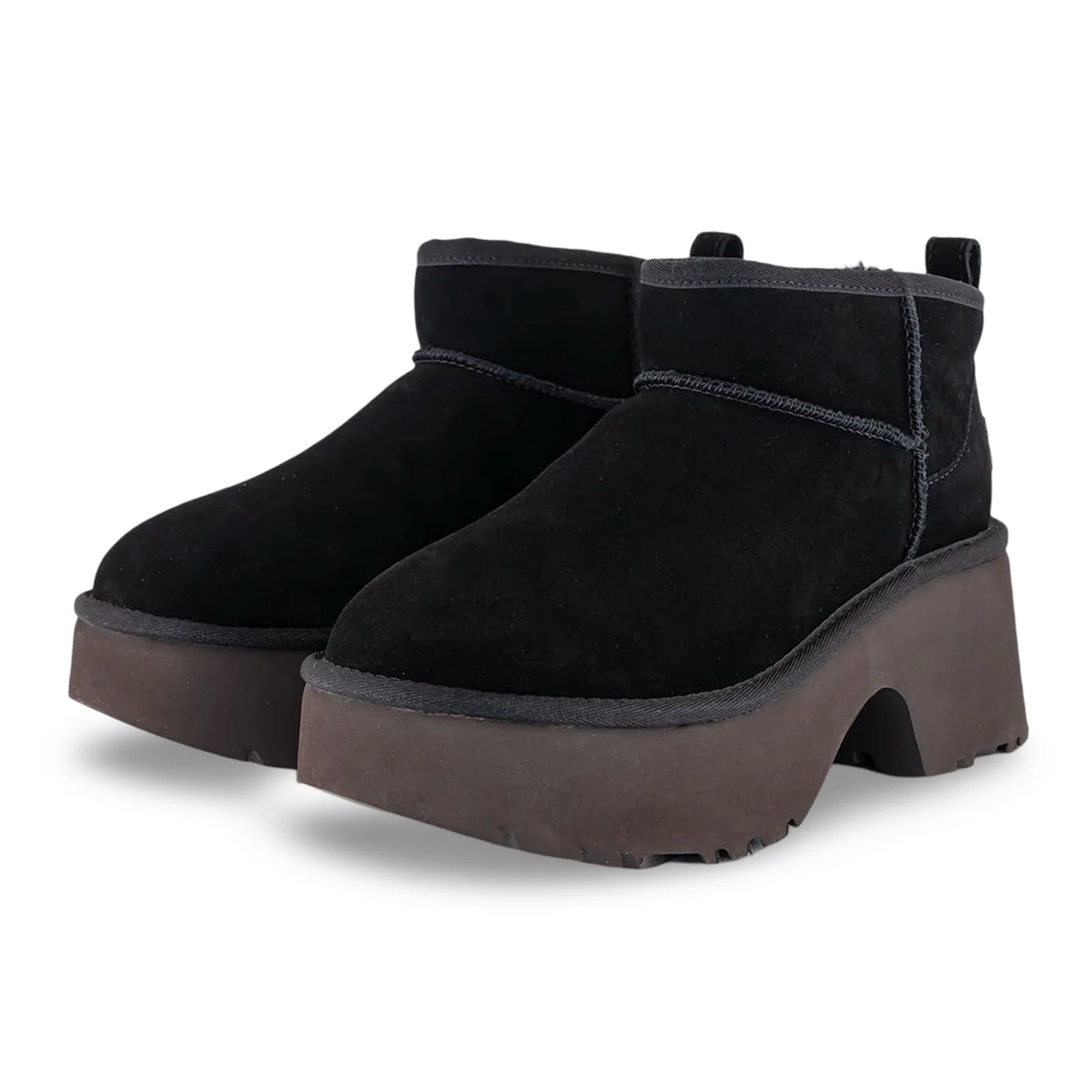 Ugg Classic Ultra Mini New Heights Suede Women's Ankle Boots