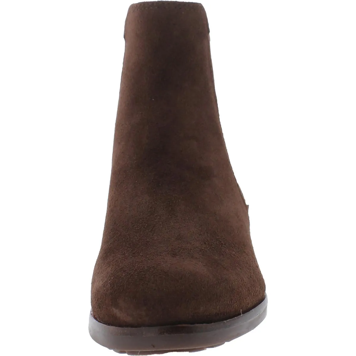 Union SQ Womens Suede Slip-On Ankle Boots