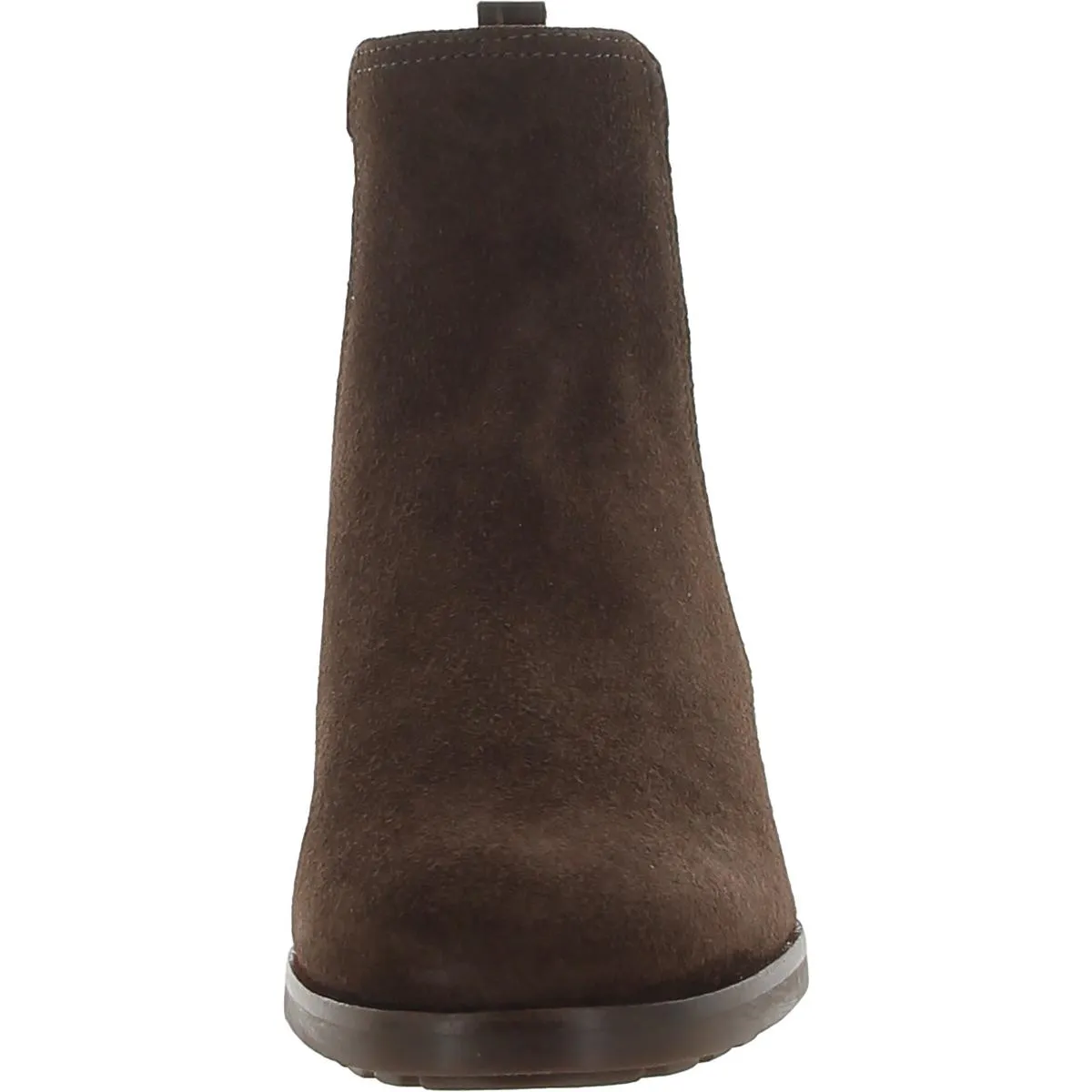 Union SQ Womens Suede Slip-On Ankle Boots