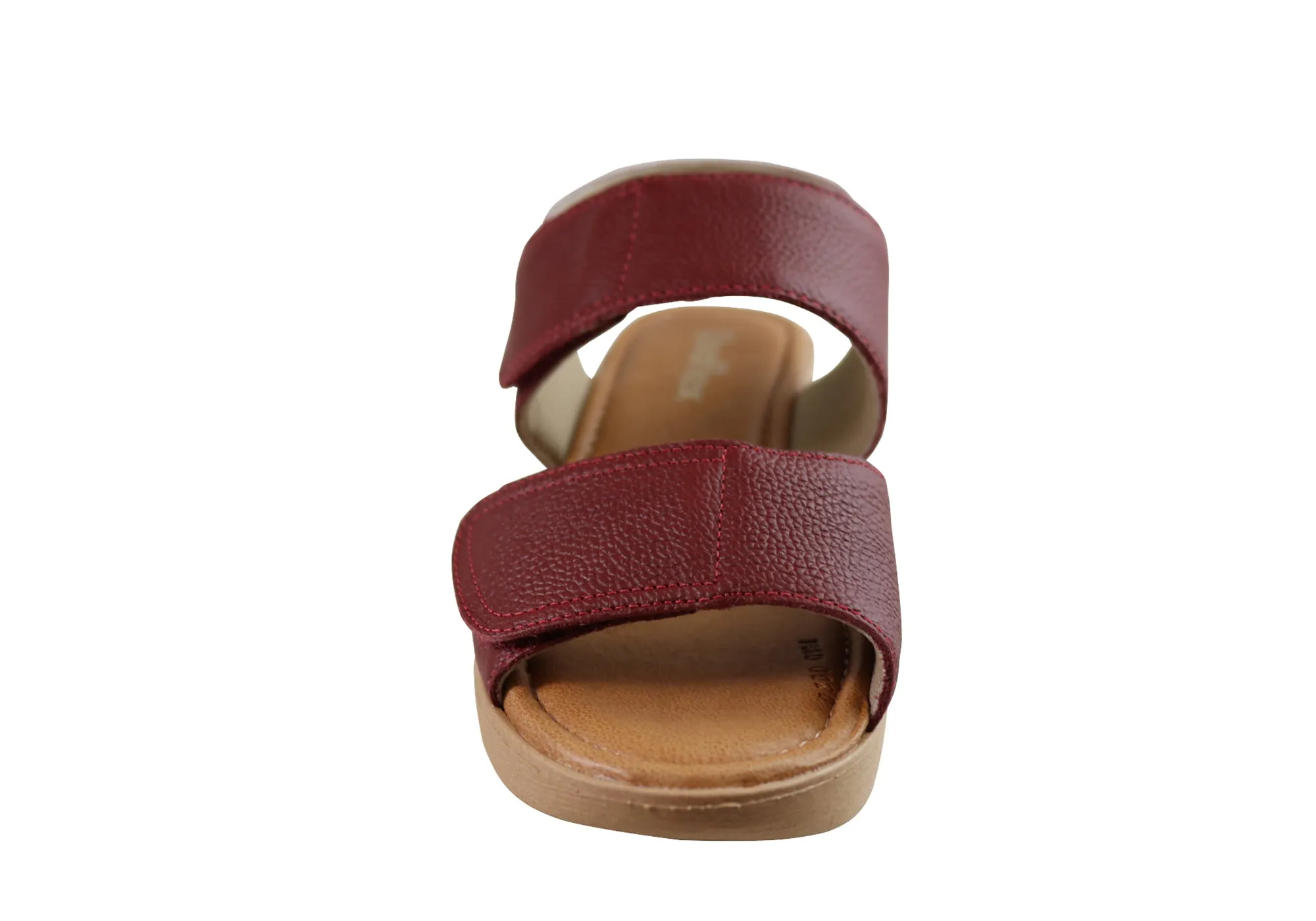 Usaflex Beckley Womens Comfortable Leather Sandals Made In Brazil Usaflex Shoes