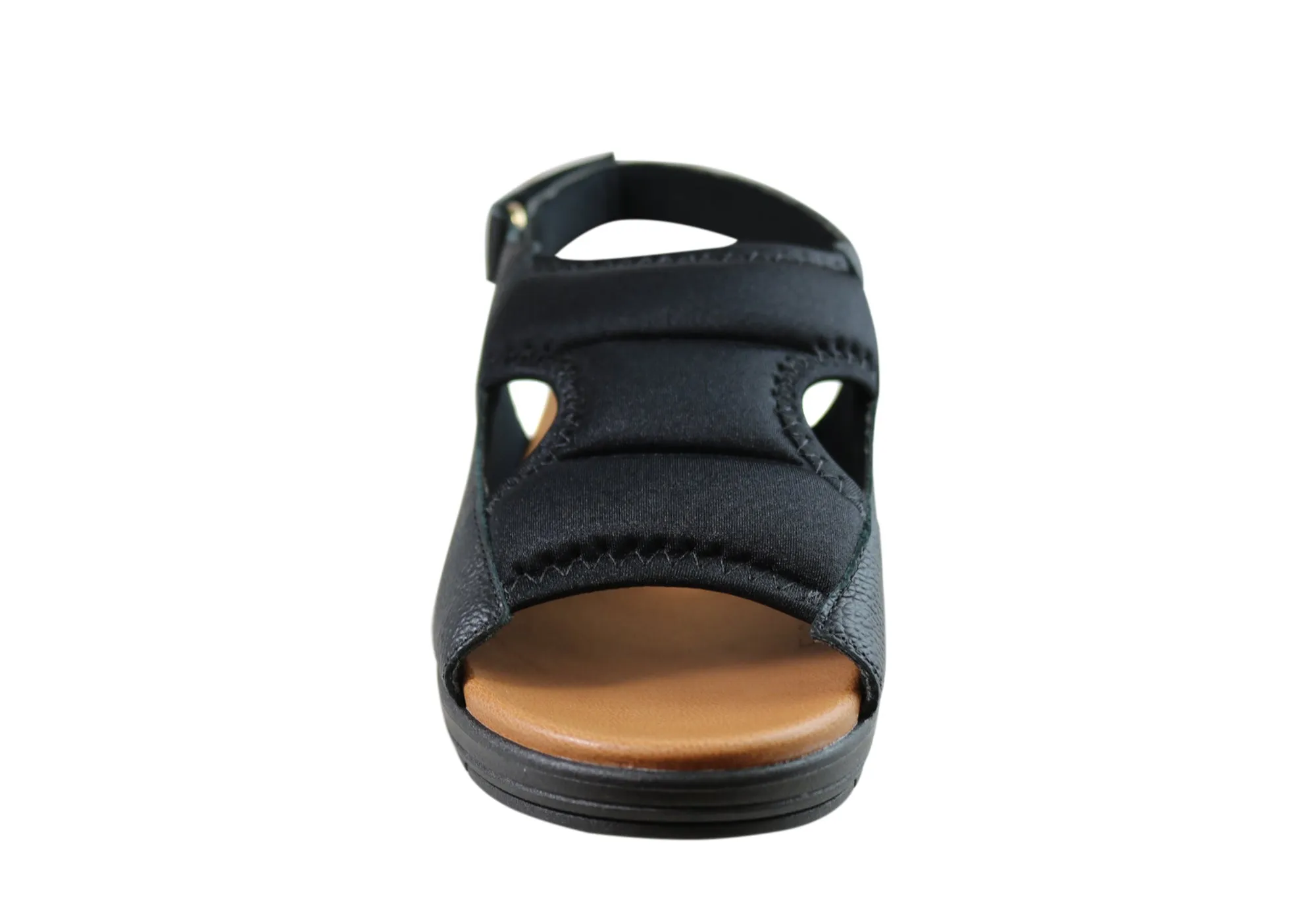 Usaflex Eloise Womens Comfortable Leather Sandals Made In Brazil Usaflex Shoes