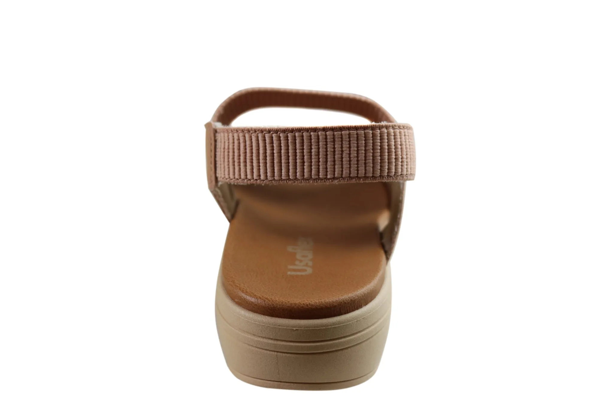 Usaflex Toka Womens Comfortable Leather Sandals Made In Brazil Usaflex Shoes