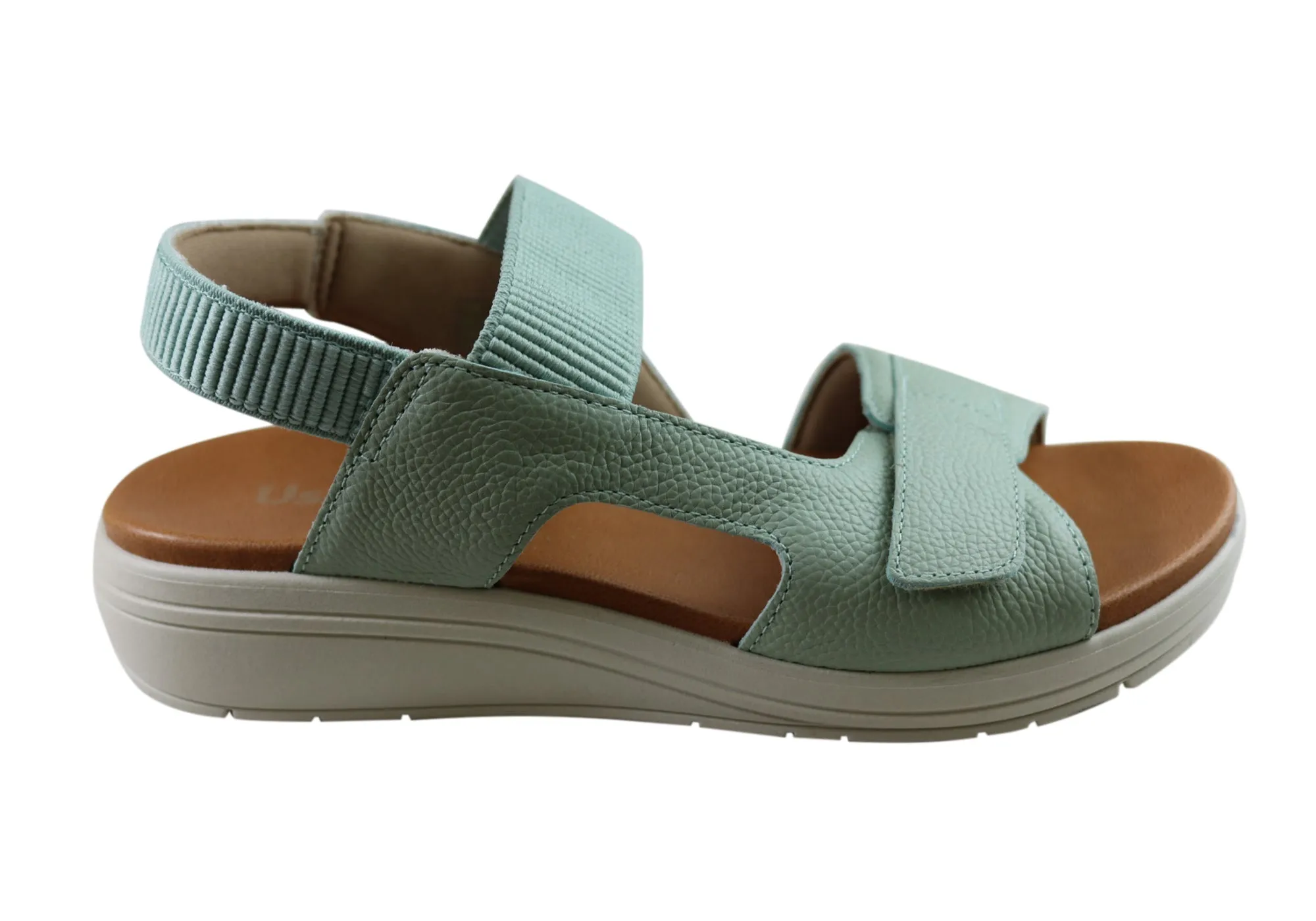 Usaflex Toka Womens Comfortable Leather Sandals Made In Brazil Usaflex Shoes