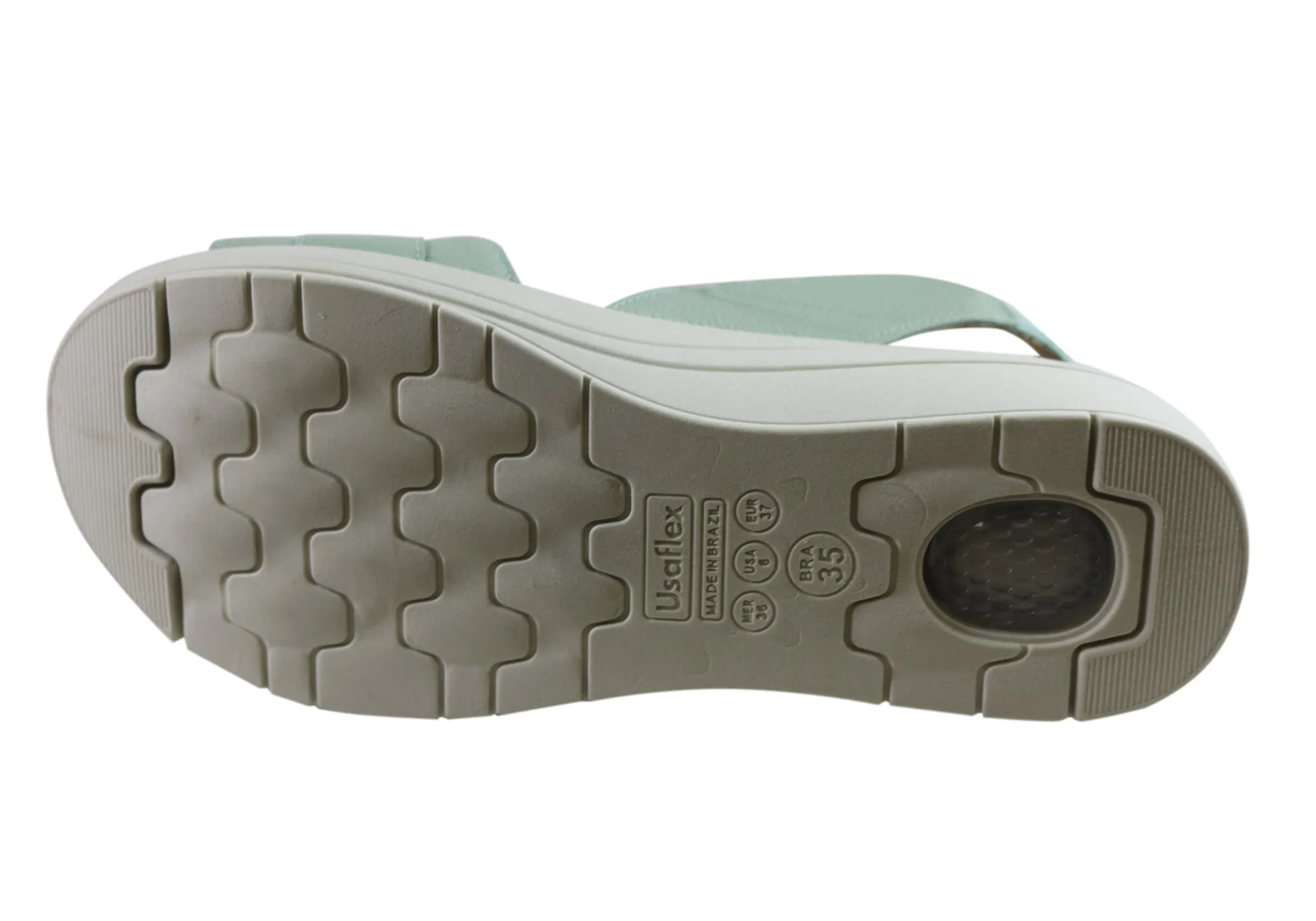 Usaflex Toka Womens Comfortable Leather Sandals Made In Brazil Usaflex Shoes