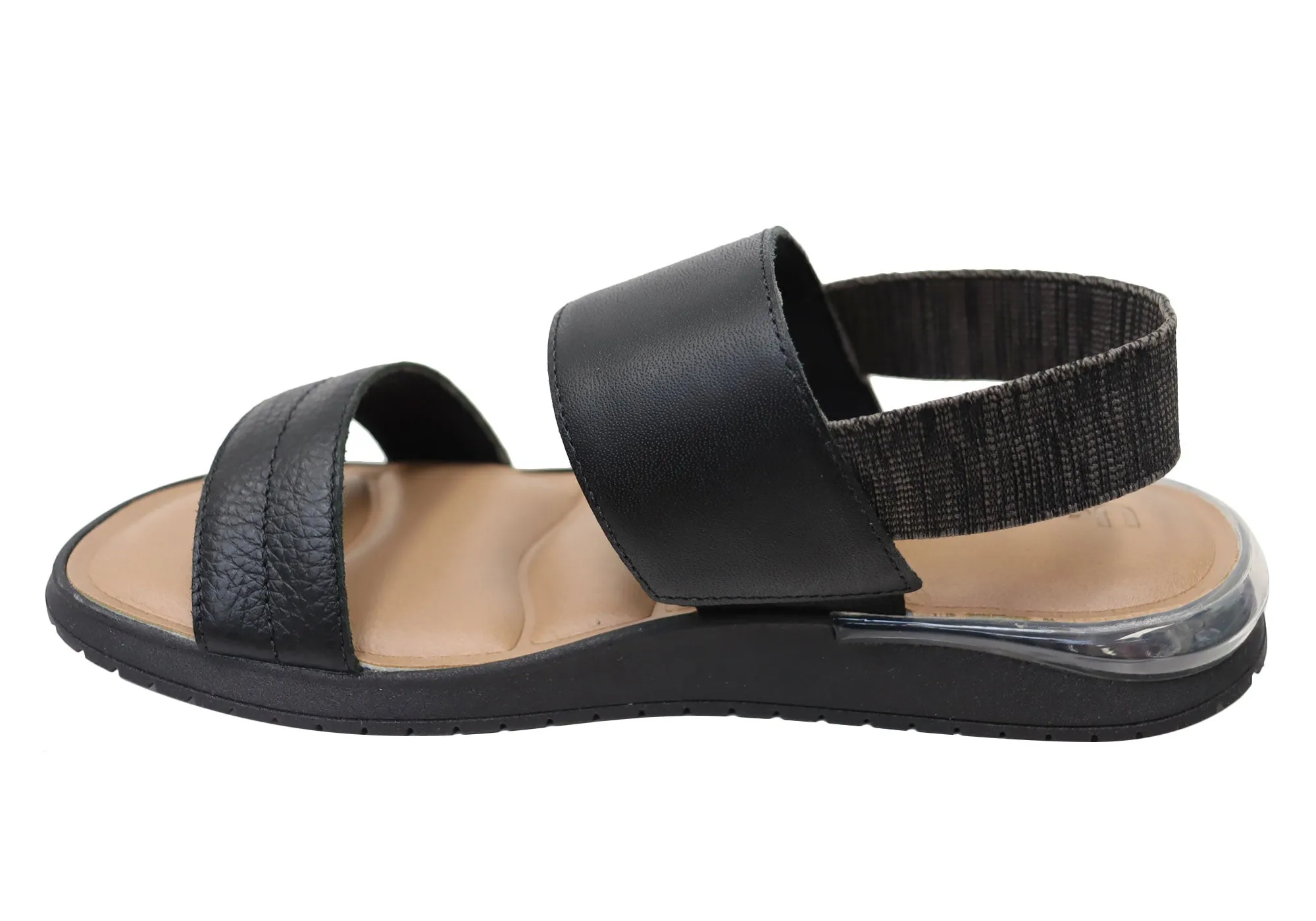 Usaflex Villa Womens Comfortable Leather Sandals Made In Brazil Usaflex Shoes