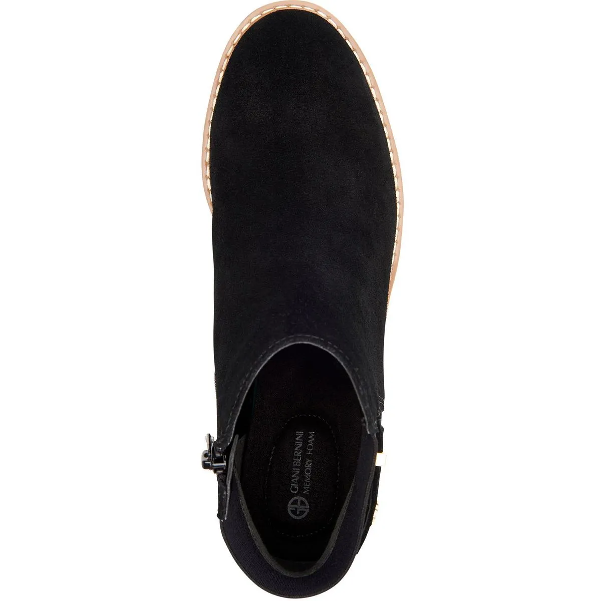 Vaass Womens Suede Ankle Wedge Boots