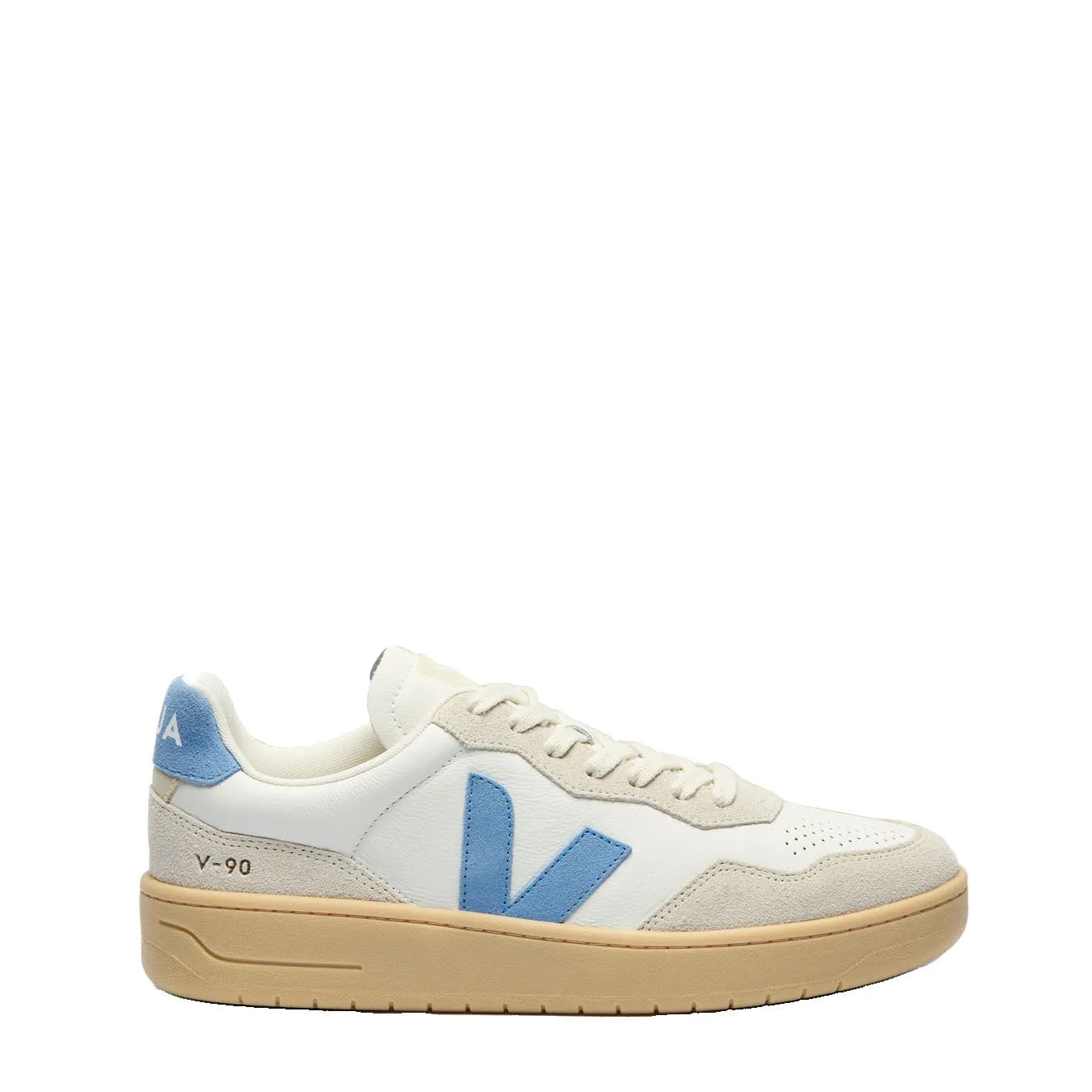 Veja Womens V-90 Extra-White / Aqua / Natural