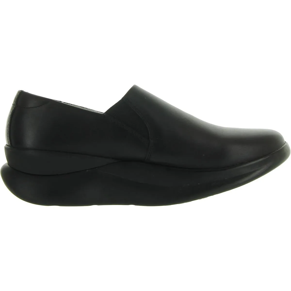 Verve Womens Leather Comfort Insole Slip-On Sneakers