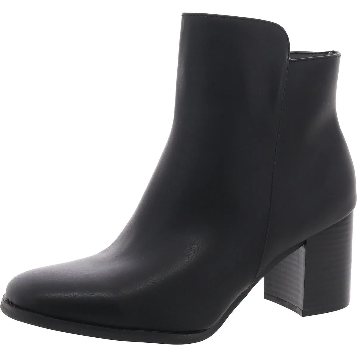 Vogued Womens Faux Leather Ankle Booties