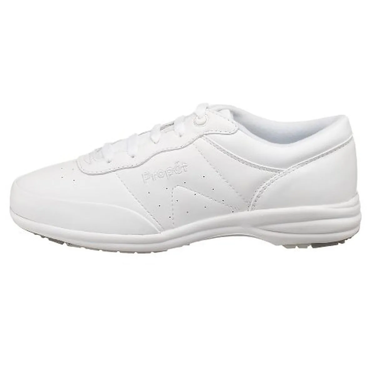 Washable Walker Womens Leather Lace Up Walking Shoes