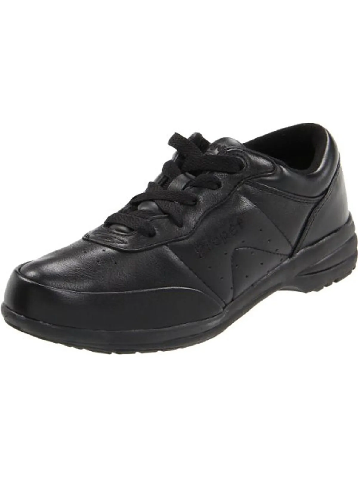 Washable Walker Womens Leather Lace Up Walking Shoes