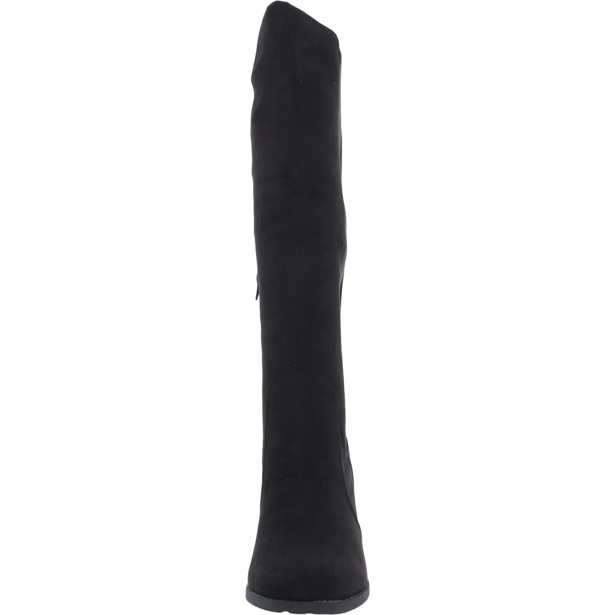 Willetta  Womens Zipper Pull On Knee-High Boots