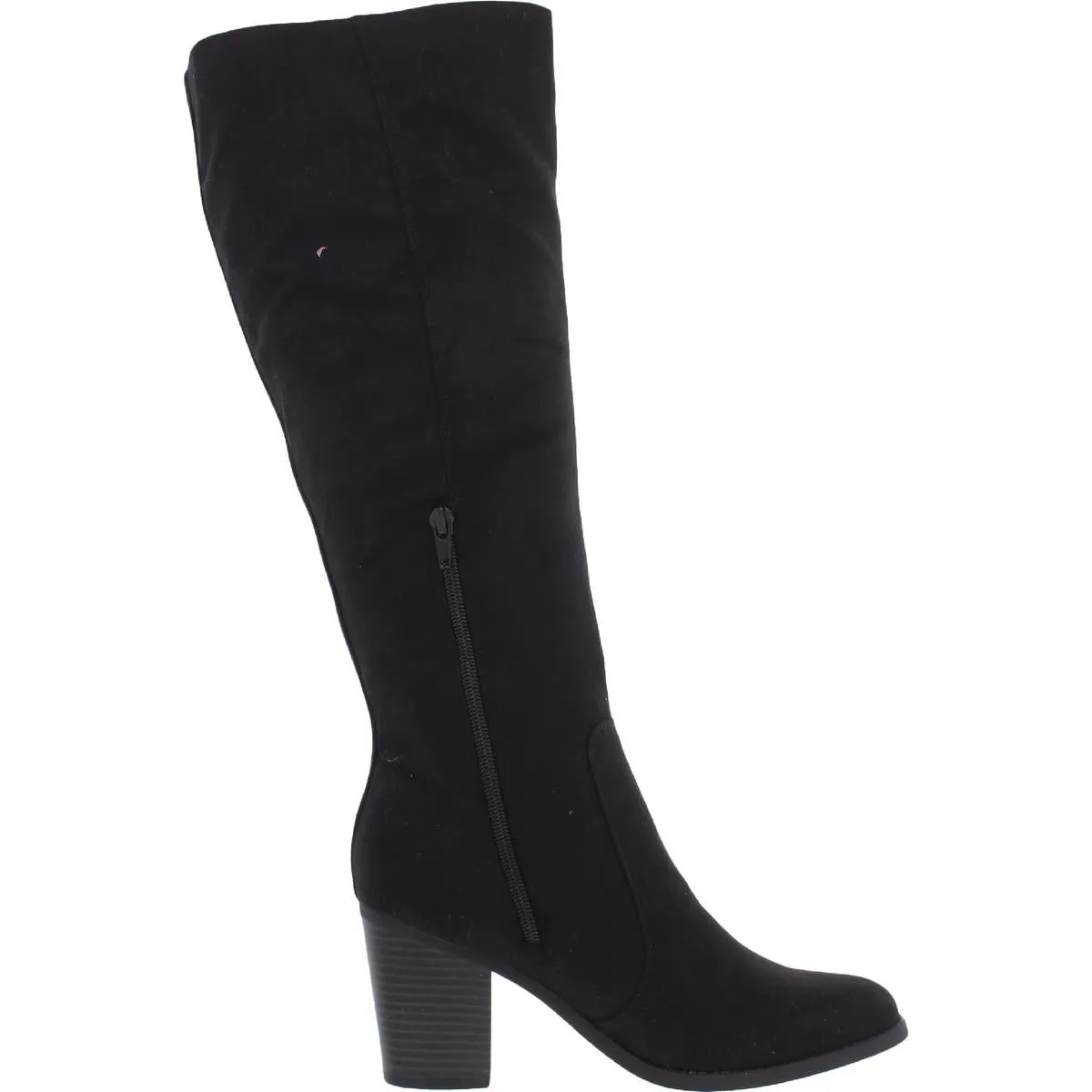 Willetta  Womens Zipper Pull On Knee-High Boots
