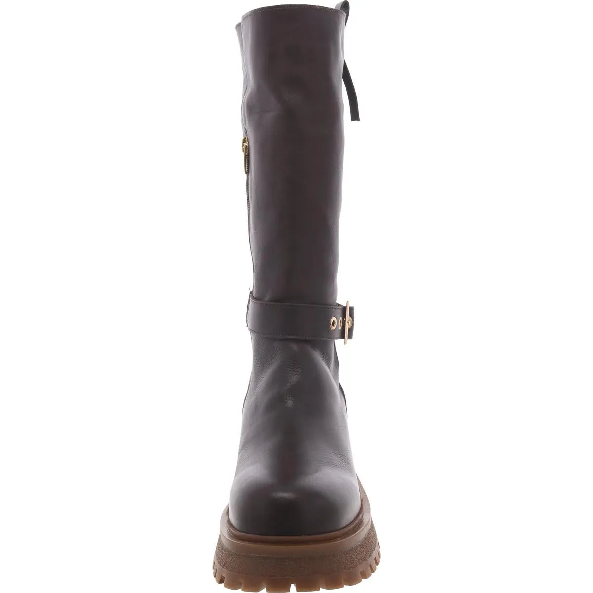 Willow Womens Leather Solid Knee-High Boots