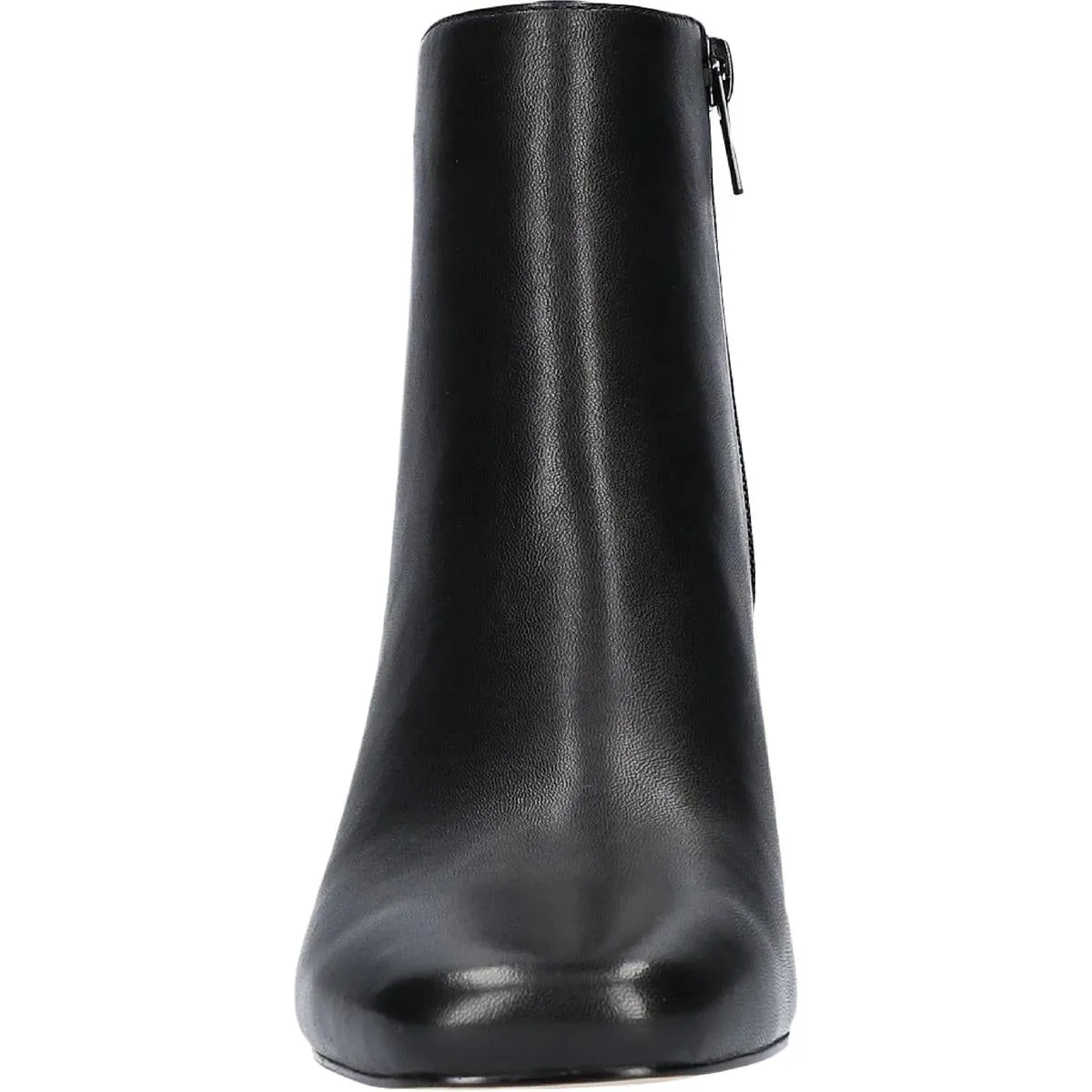 Wilma Womens Leather Square Toe Ankle Boots