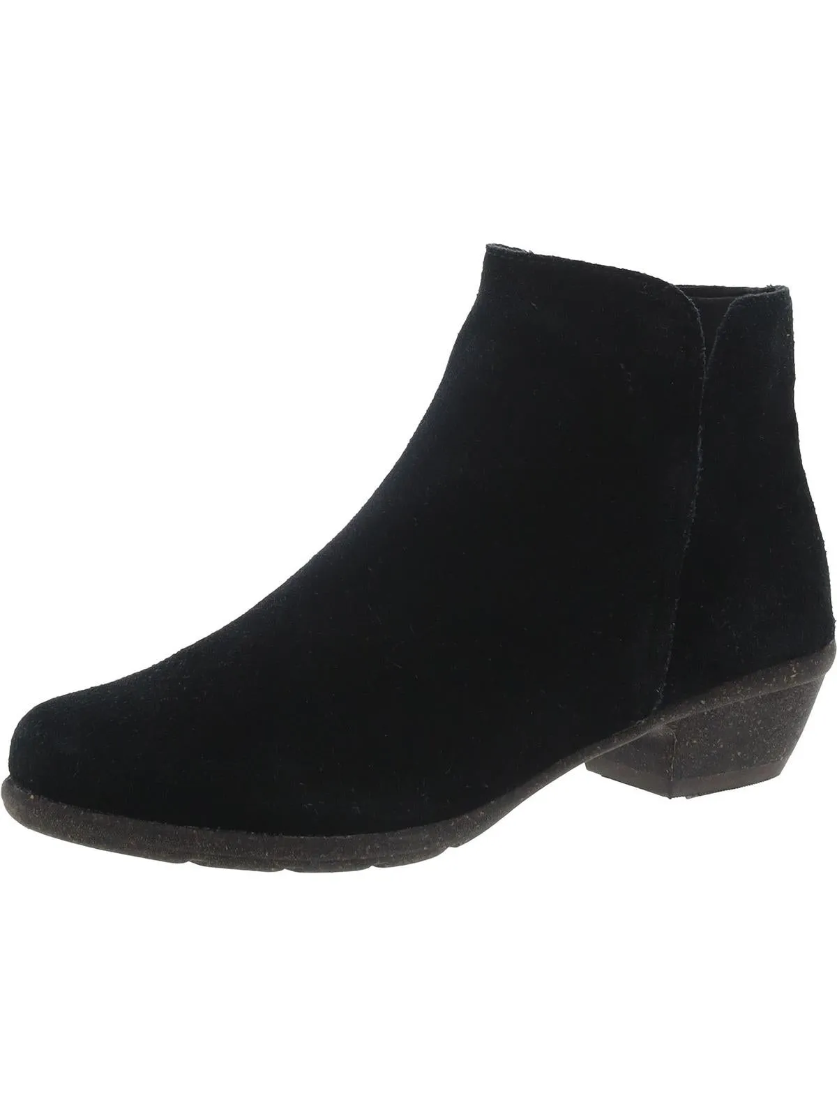 Wilrose Frost Womens Leather Zip Up Ankle Boots