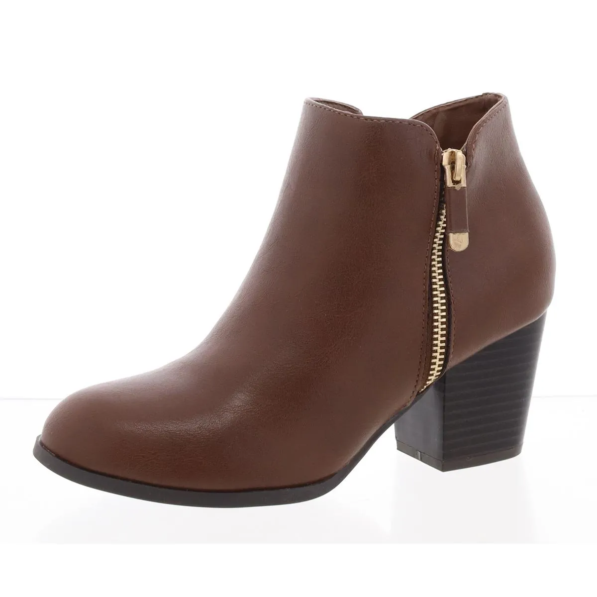 Womens Ankle Almond Toe Ankle Boots