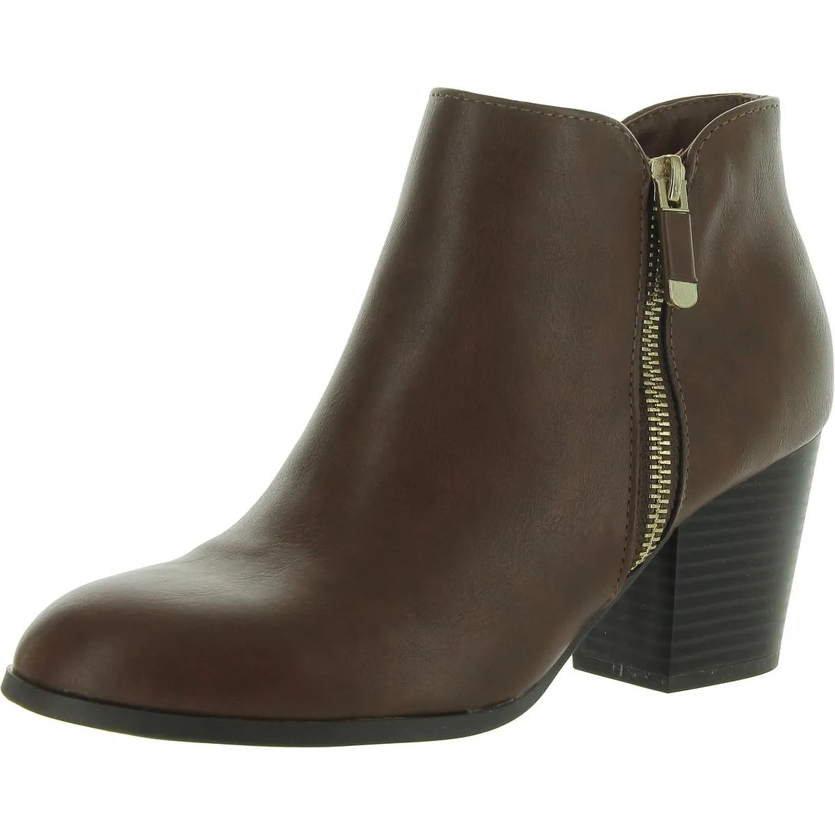 Womens Ankle Almond Toe Ankle Boots