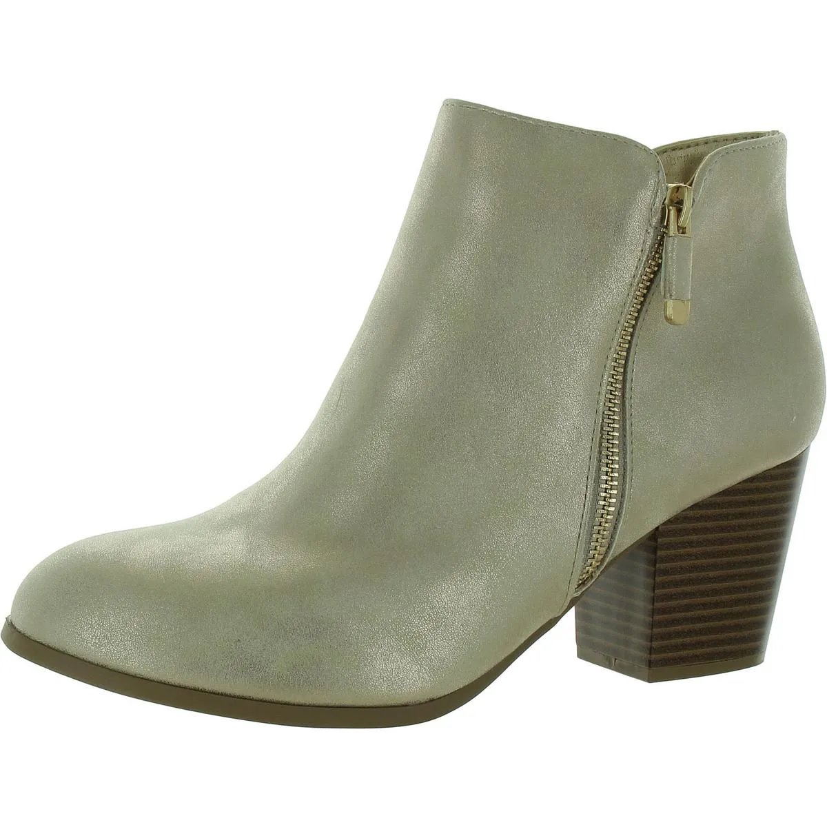 Womens Ankle Almond Toe Ankle Boots