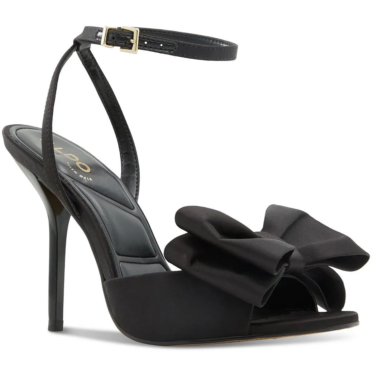 Womens Bow Man Made Ankle Strap