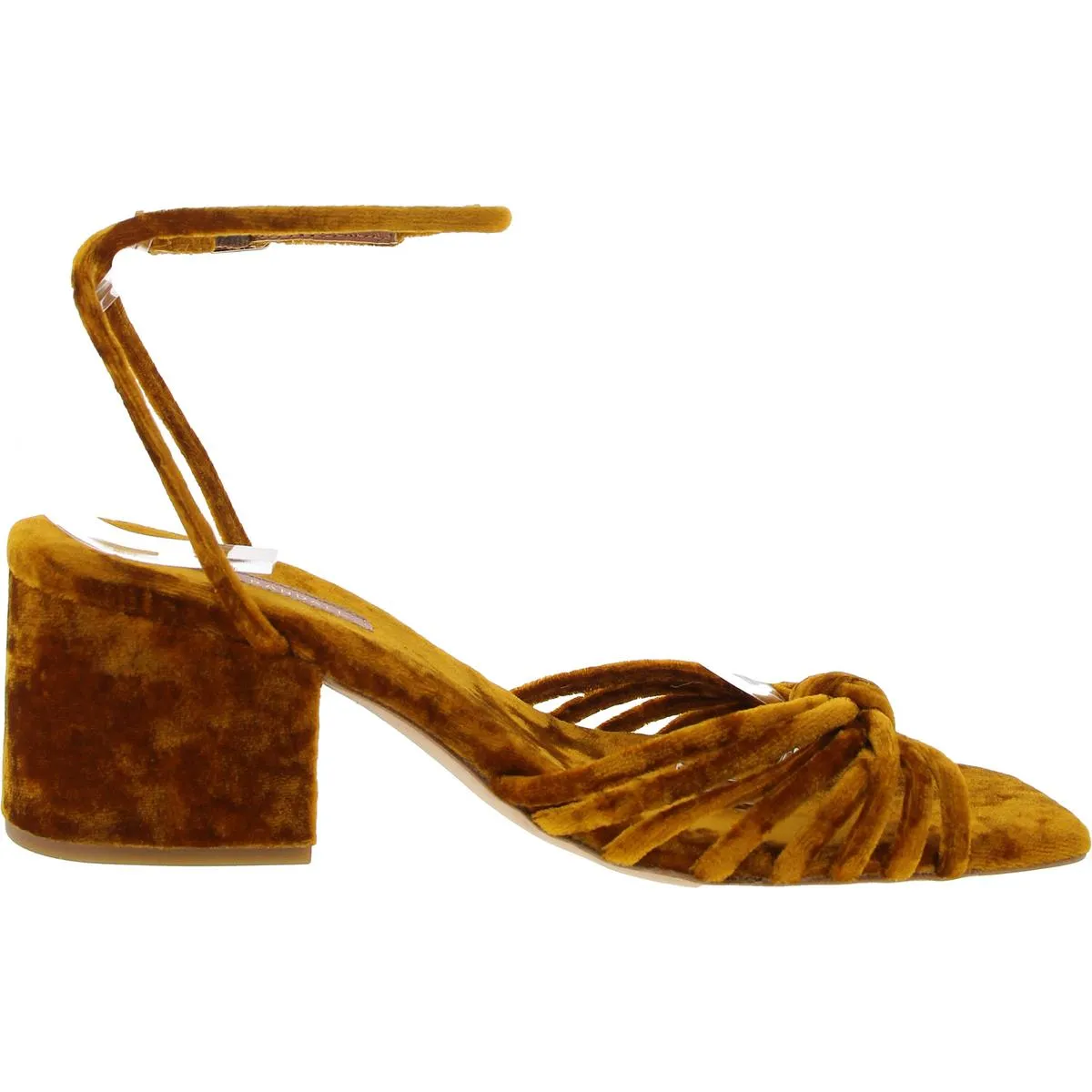 Womens Buckle Leather Ankle Strap