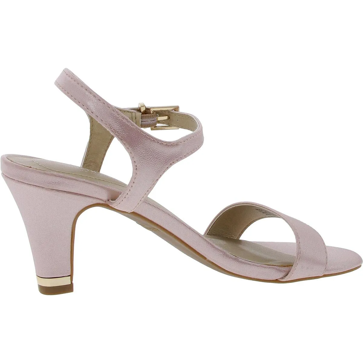 Womens Buckle Manmade Ankle Strap