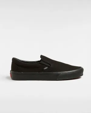 Womens Classic Slip On Shoes in Black & Black