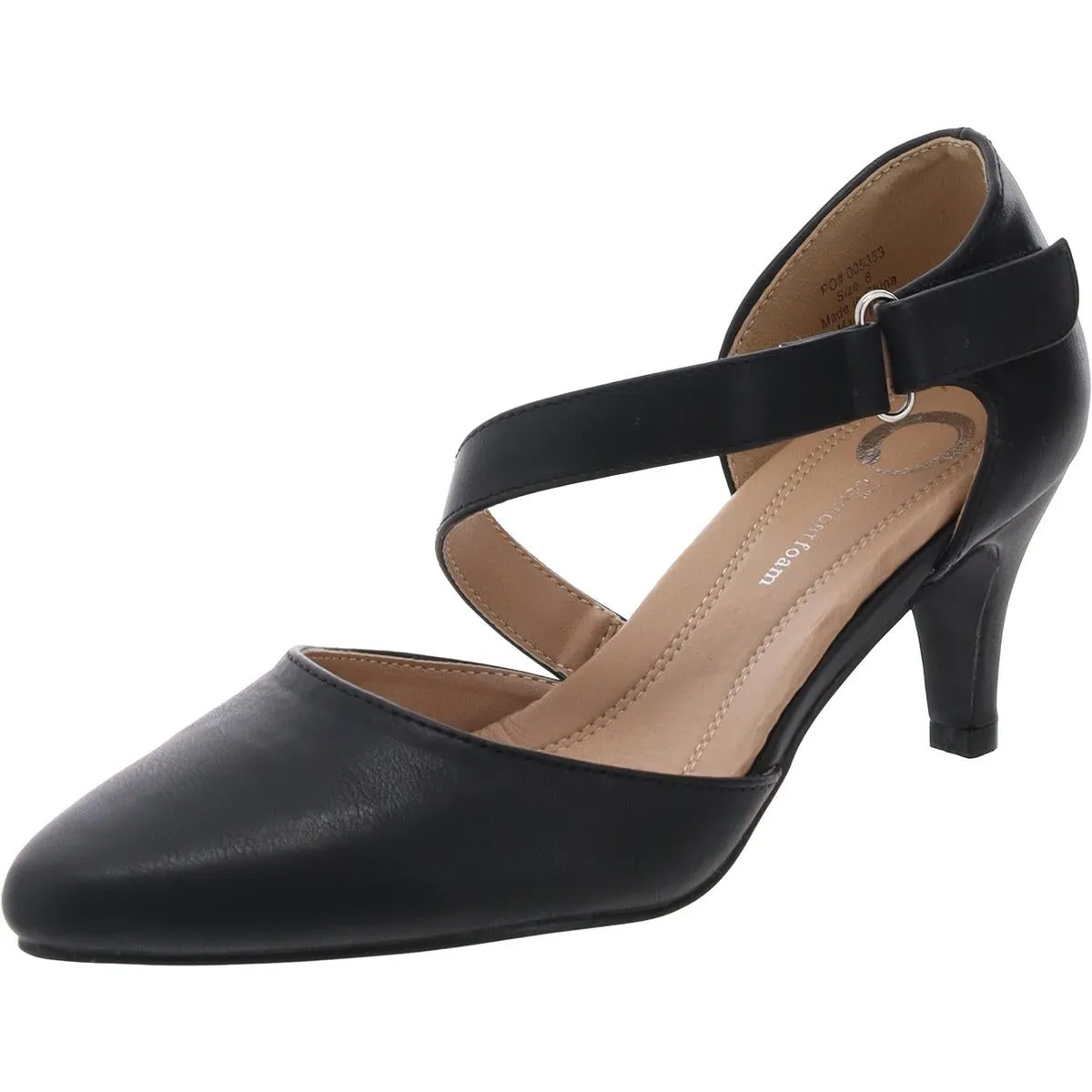Womens Comfort Insole Man Made Mary Jane Heels