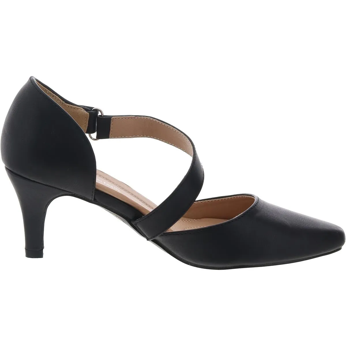 Womens Comfort Insole Man Made Mary Jane Heels