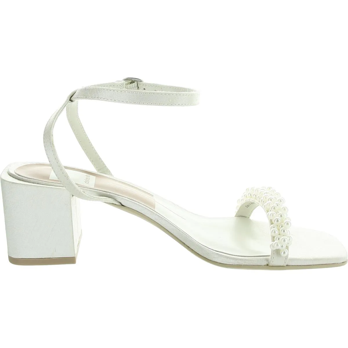 Womens Embellished Ankle Strap