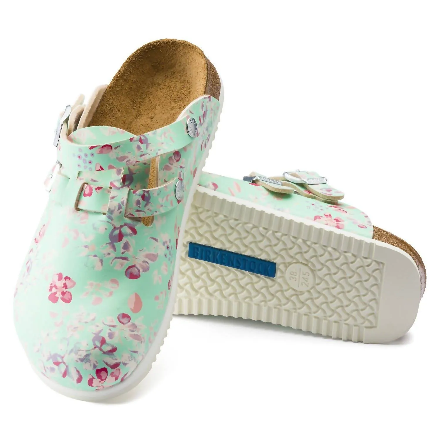 Women's Kay Professional Clog - Narrow Width In Flower Field Mint