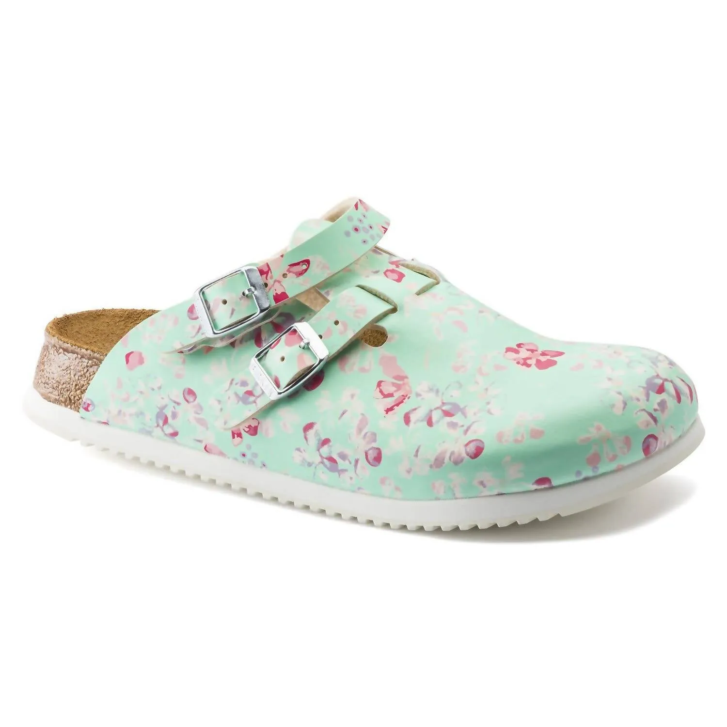 Women's Kay Professional Clog - Narrow Width In Flower Field Mint