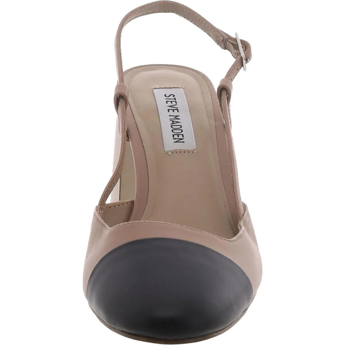 Womens Leather Ankle Strap Pumps
