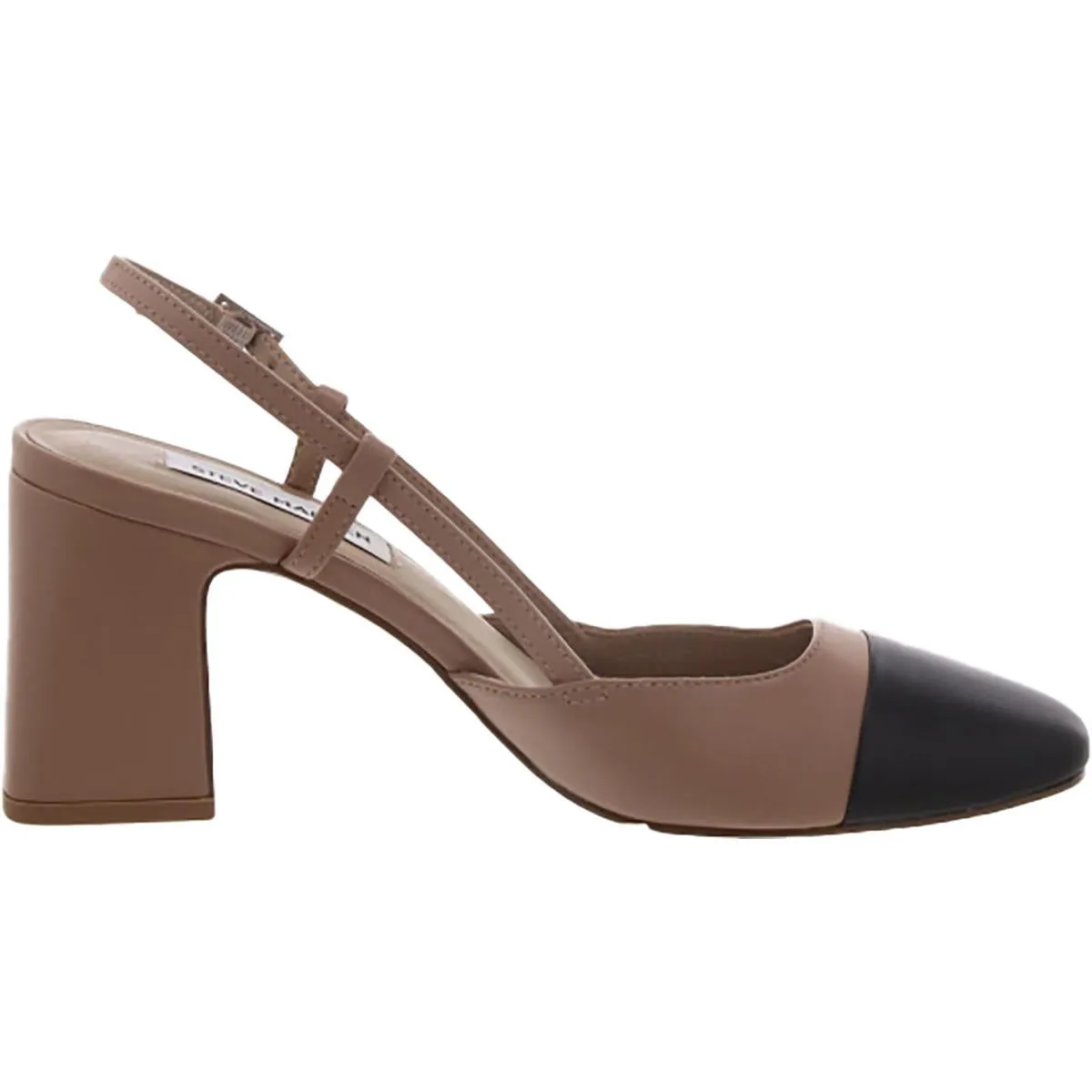 Womens Leather Ankle Strap Pumps
