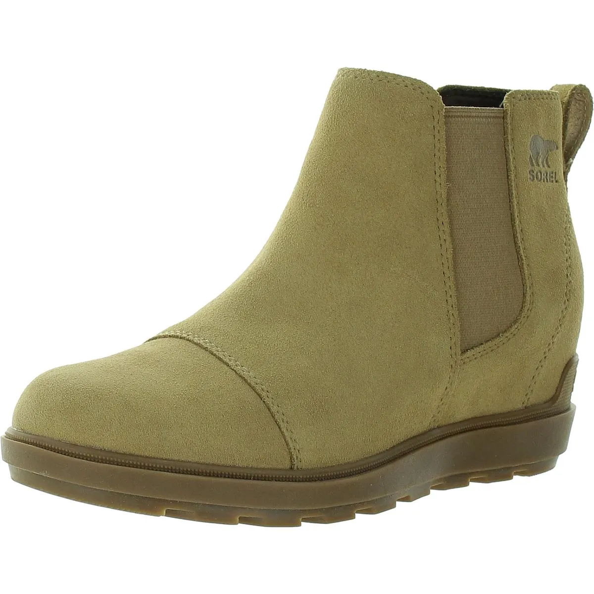 Womens Leather Flat Ankle Boots