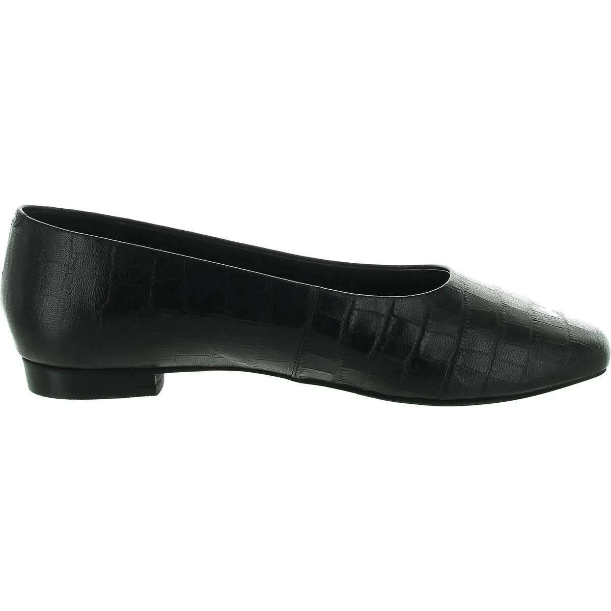 Womens Leather Flat Shoes