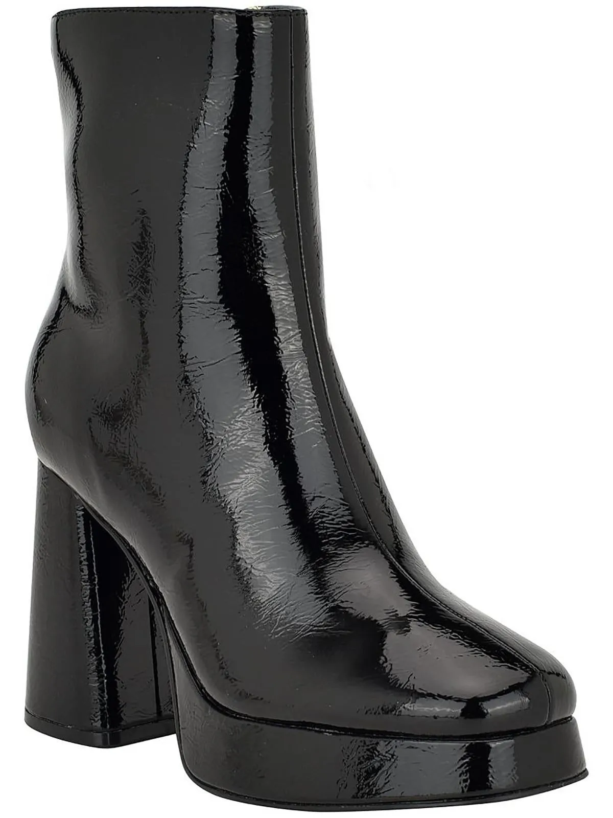 Womens Man Made Platform Bootes Ankle Boots