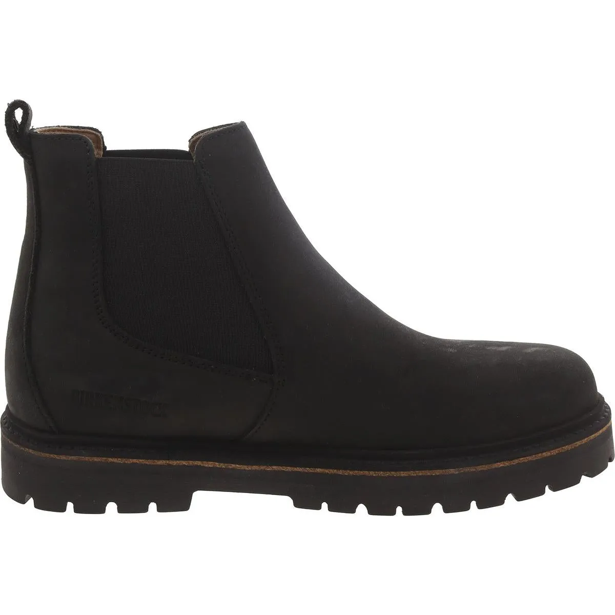 Womens Nubuck Ankle Chelsea Boots