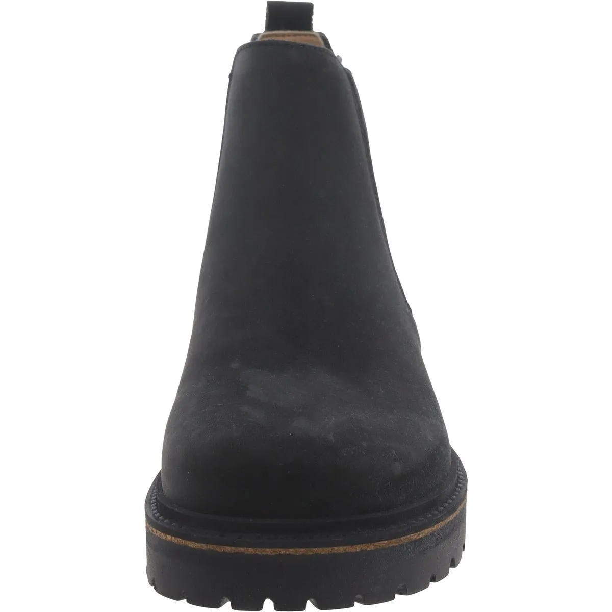 Womens Nubuck Ankle Chelsea Boots