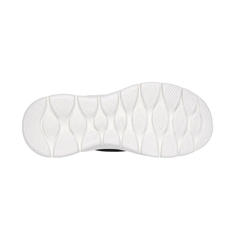 Women's Slip-ins Go Walk Flex Black Textile/White Trim
