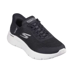 Women's Slip-ins Go Walk Flex Black Textile/White Trim