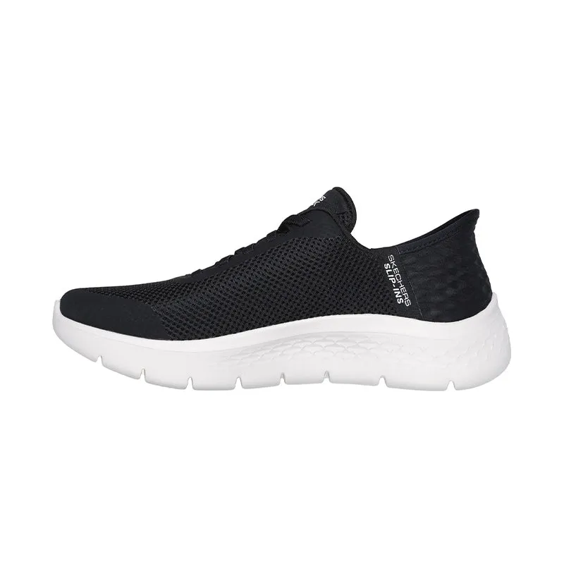 Women's Slip-ins Go Walk Flex Black Textile/White Trim