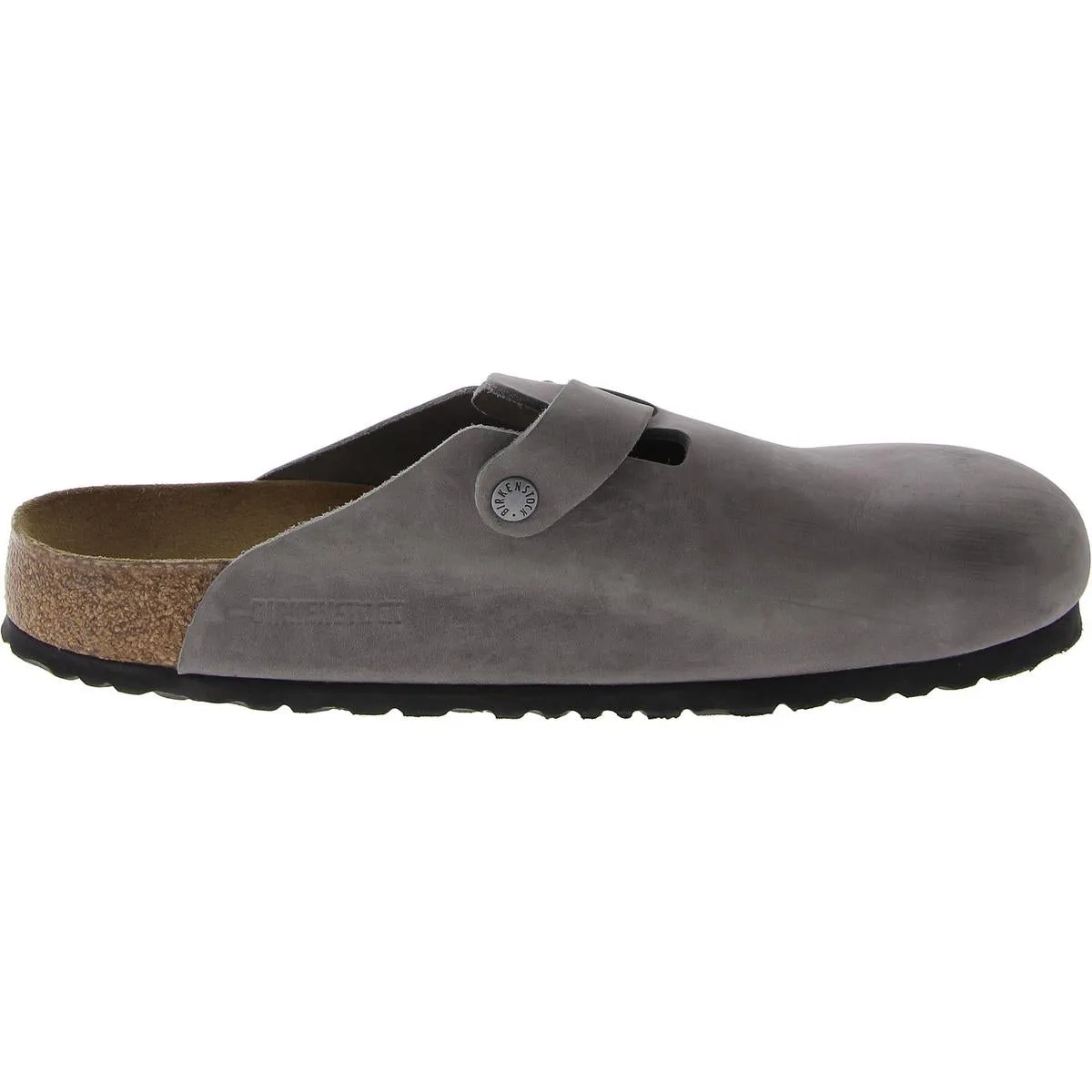 Womens Suede Shearling Lined Slide Sandals
