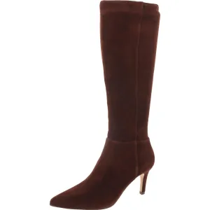 Womens Suede Tall Over-The-Knee Boots