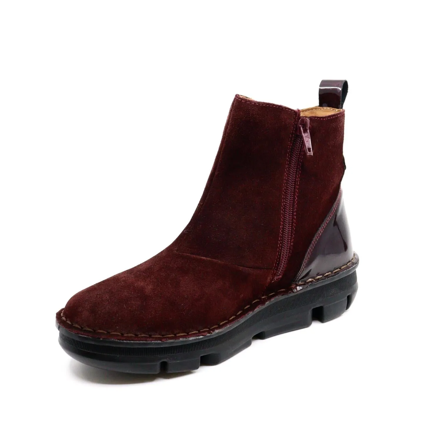Women's Touch Ribbon Boot In Bordo