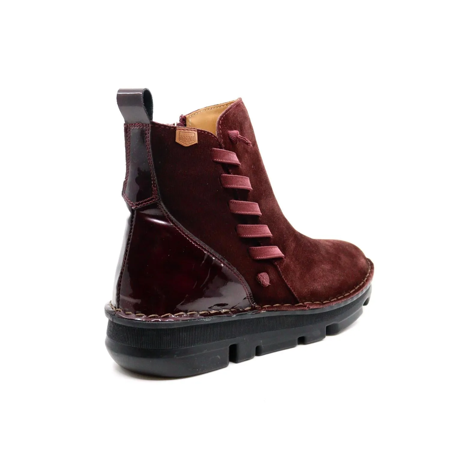 Women's Touch Ribbon Boot In Bordo