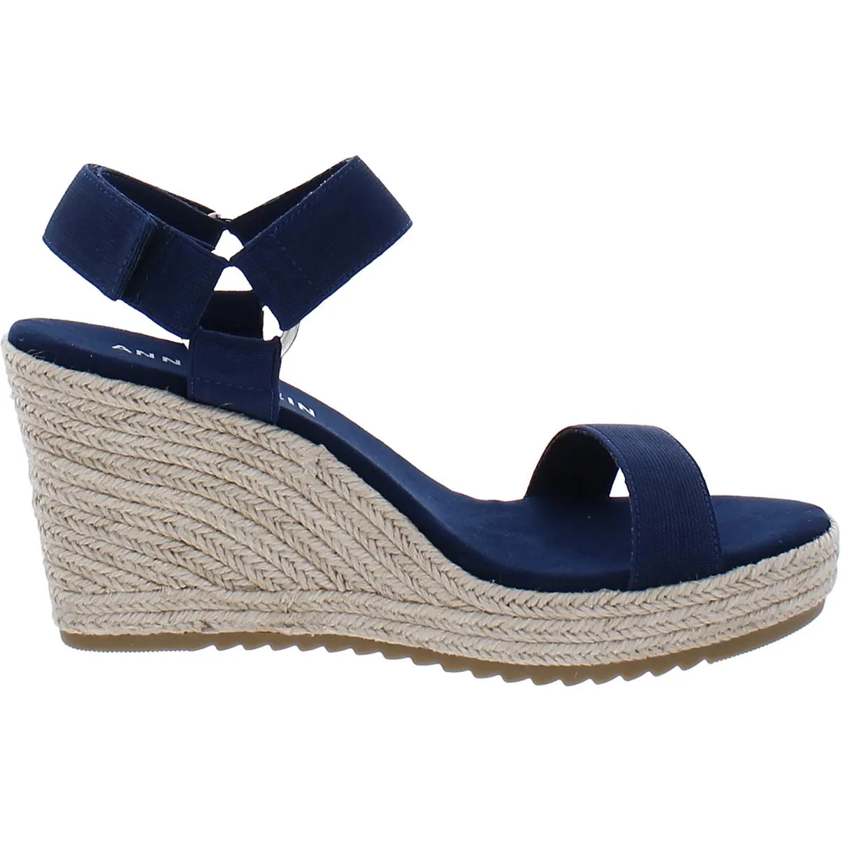 Wren Womens Wedge Ankle Strap Espadrilles